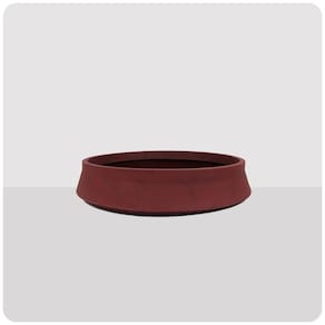 Vaso Vitória-régia Bowl 49 X 10 Cm Cor 32 - Antique Vermelho