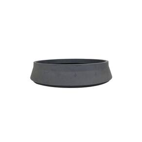Vaso Vitória-régia Bowl 49 X 10 Cm Cor 18 - Antique Preto