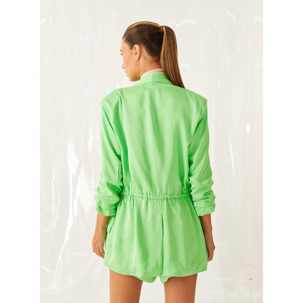 Blazer Acinturado Com Elástico Open Feminino