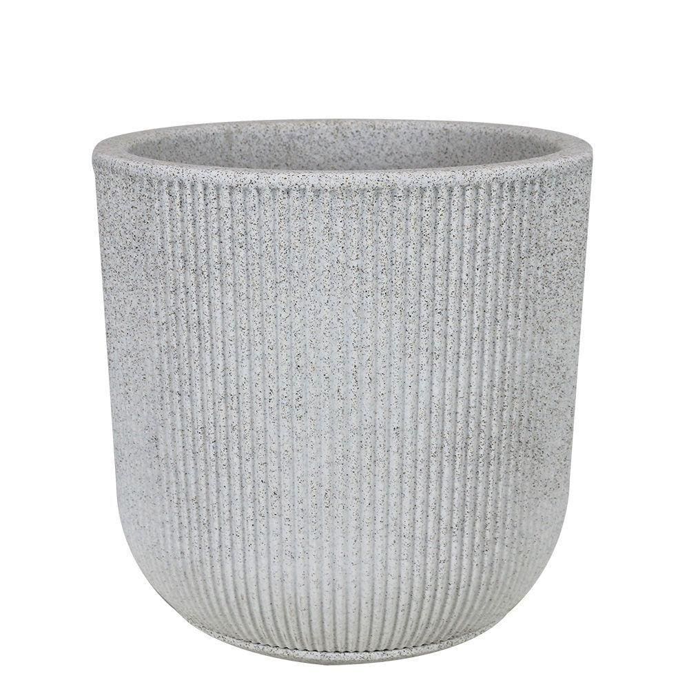 Vaso Sp27 45 X 45 Cm Cor 52 - Branco Artstone