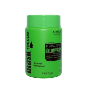 Máscara Rescue Mamona Oil Nutrição 1Kg Profissional - Prizer