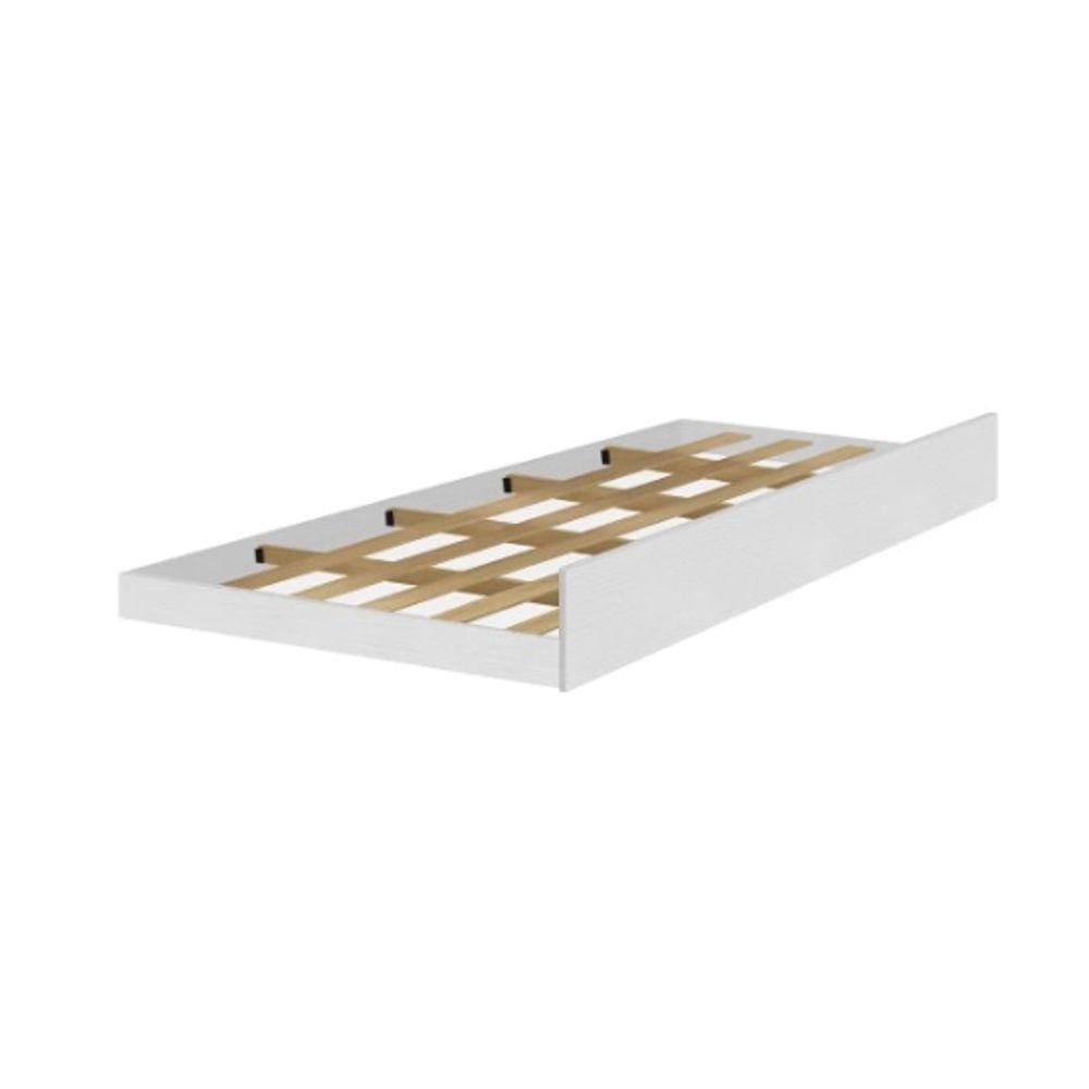 Cama Auxiliar Fenix Bianca 0,88 Branca 100% MDF