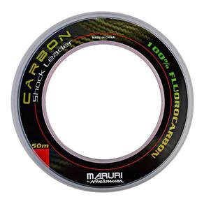 Linha Pesca 100% Fluorcarbon Shock Leader Maruri Nakamura - 0.39mm 19,3Lbs 50m