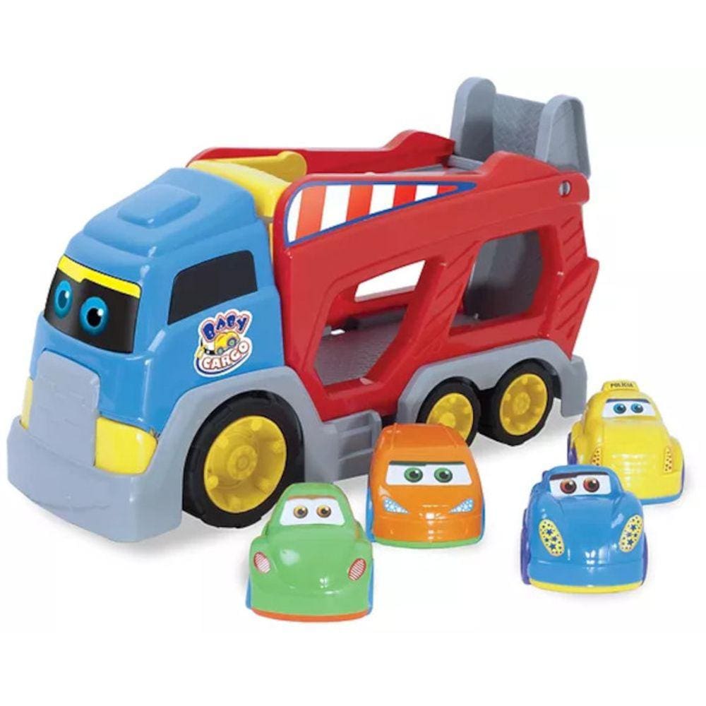 Brinquedo Para Meninos Caminhão Cegonha Baby Cargo Big Star