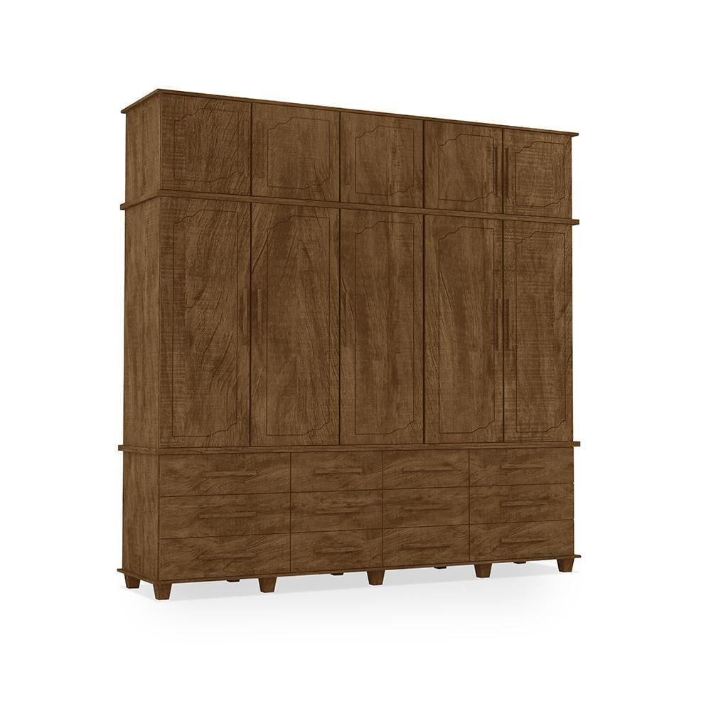 Armário com 12 Gavetas Arles Malbec