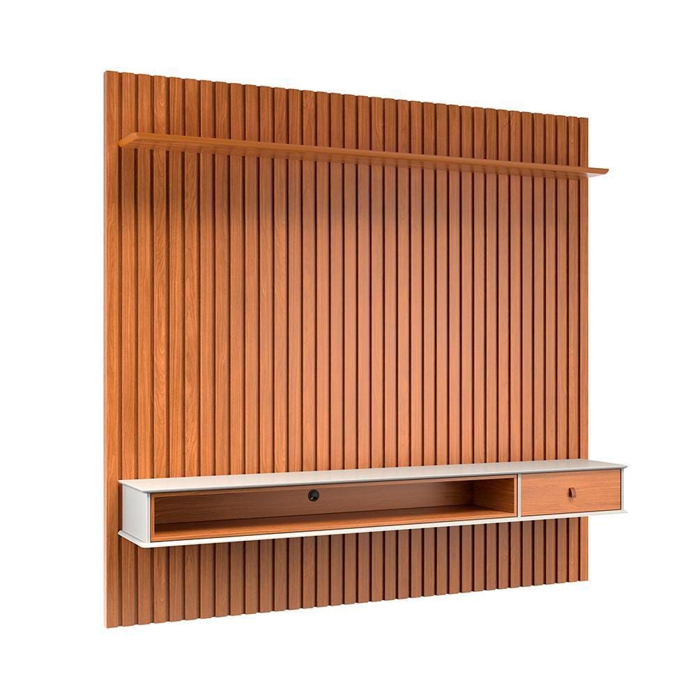 Home Ripado Para TV 65 Polegadas Porto Off White Nature