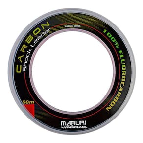 Linha Pesca 100% Fluorcarbon Shock Leader Maruri Nakamura - 0.55mm 35.1Lbs 50m