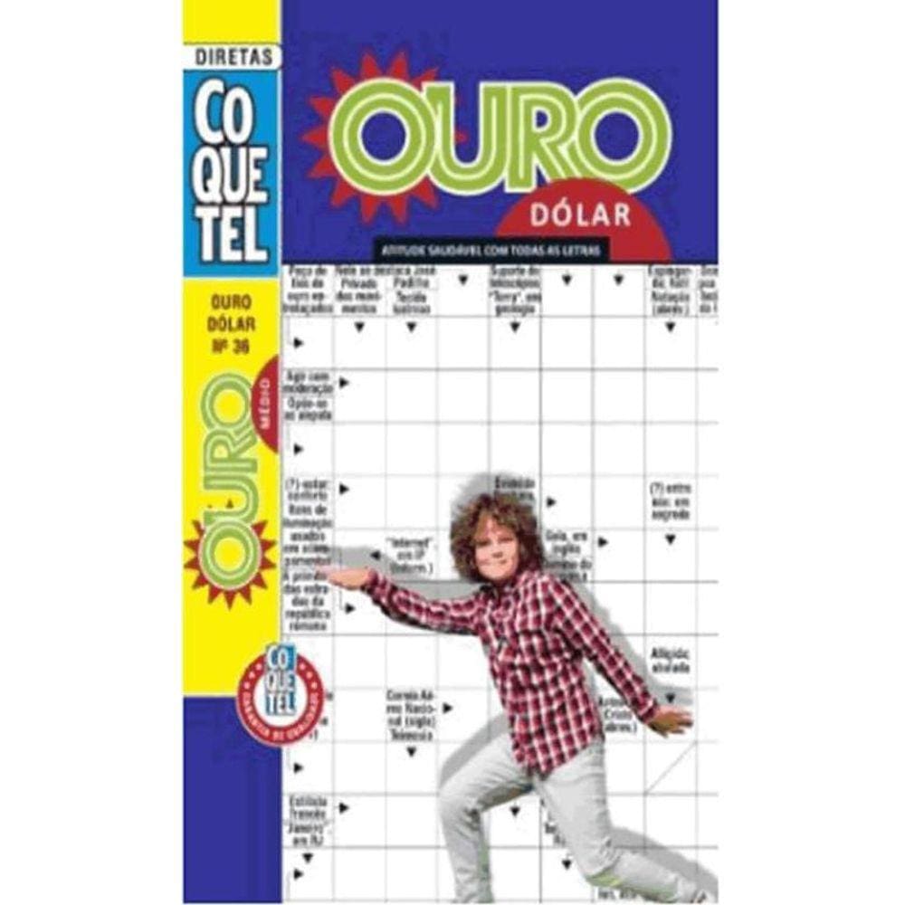 Livro Coquetel Ouro Dólar Nível Médio Ed 36