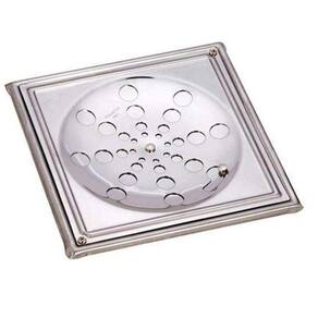 Grelha Rosinox Com Caixilho Aço Inox 430 10 X 10Cm