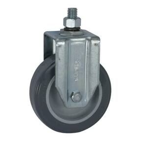 Rodízio Fixo Espiga Pvc 4 Polegadas Fle412bp 65kg Schioppa