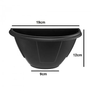 Vaso De Parede Para Planta De Plástico - 8cm , 11cm