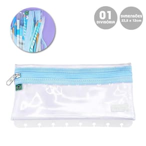 Estojo Caderno Inteligente Crystal Baby Blue/Azul Ciei1012
