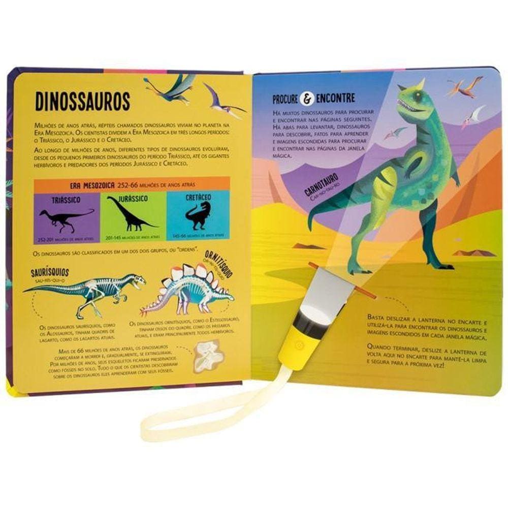 Lanterna - Procure E Encontre - Dinossauros