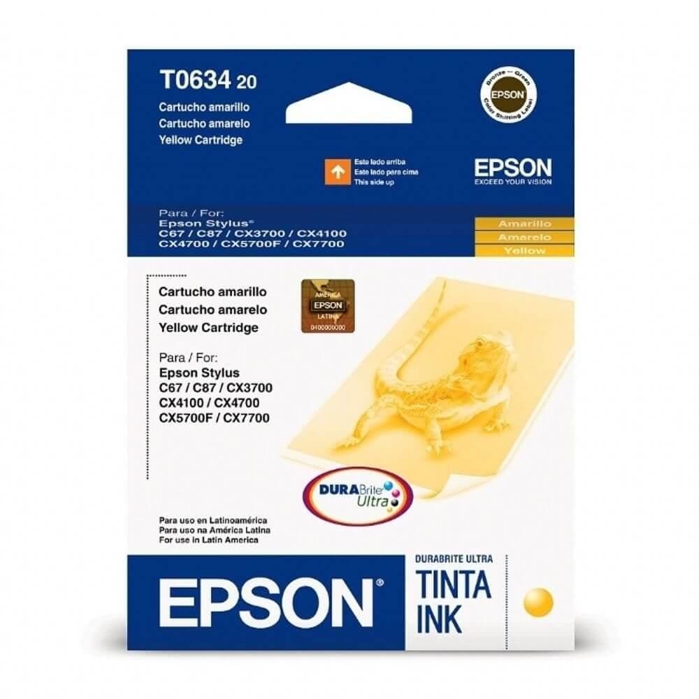 Cartucho Epson T063420 Amarelo