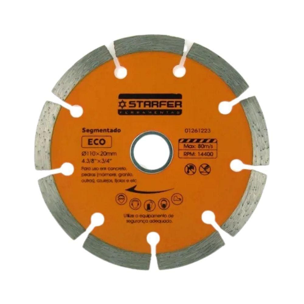 Disco Diamantado Eco Segmentado Starfer 10