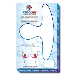 Adesivo Em Gel De Silicone T Ivertido 23Cmx13Cm 2Un Kelogel