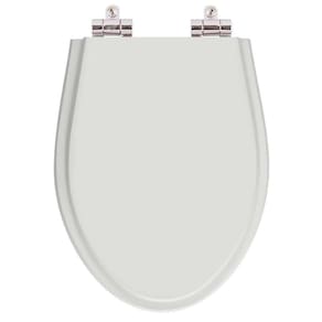 Assento Sanitario com Amortecedor Victoria Silver (Cinza Claro) para Vaso Ideal Standard