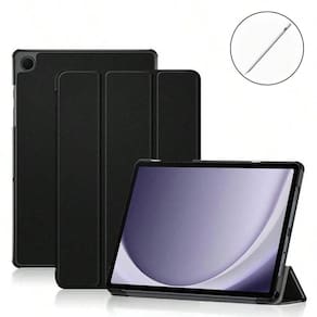Capa Couro + Caneta Stylus Para Tablet Samsung A9+ 11 X210
