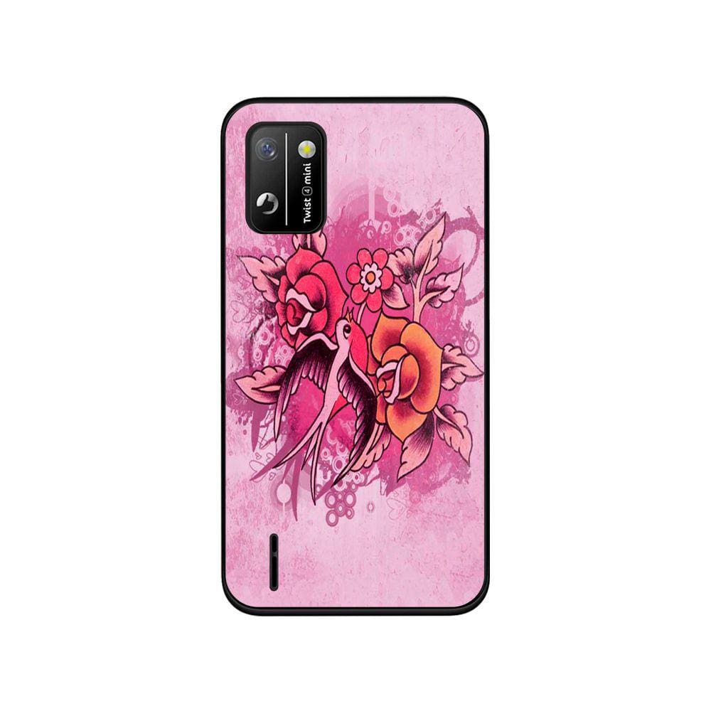Capa Adesivo Skin007 Verso Para Positivo Twist 4 Mini