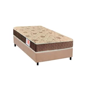 Conjunto Box Solteiro: Colchão Espuma Orthoflex D33 Comfortpedic + Base CRC Suede Clean(88x188)