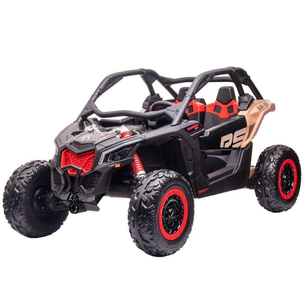 Mini Utv Carro Can Am Maverick Elétrico 12V Infantil Jipe Buggy Led Som Usb Importway Bw238 Controle