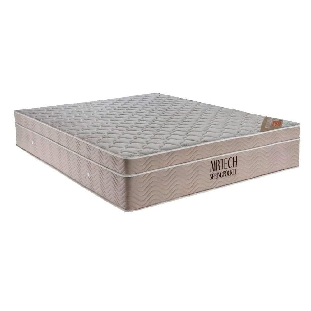 Colchão Casal Molas SuperPocket Ensacadas Airtech Spring OrtoPillow (138x188x30) - Ortobom