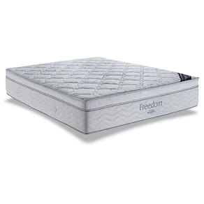 Colchão Casal Espuma Visco Molas Ensacadas SuperPocket Freedom OrtoPillow (138x188x32) - Ortobom