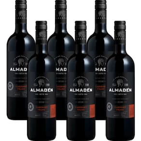 Cx 6 Vinho Seco Tinto Cabernet Franc Almadén 750 ml