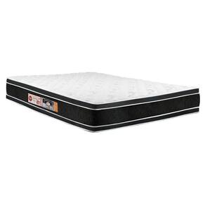Colchão Casal Espuma D33 Black White AIR Double Face Euro Pillow (138x188x27) - Castor