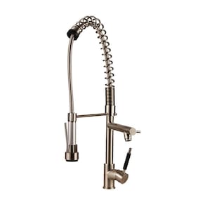 Torneira Para Cozinha Gourmet Misturador Monocomando Ituí Pingoo.casa - Prata Escovado