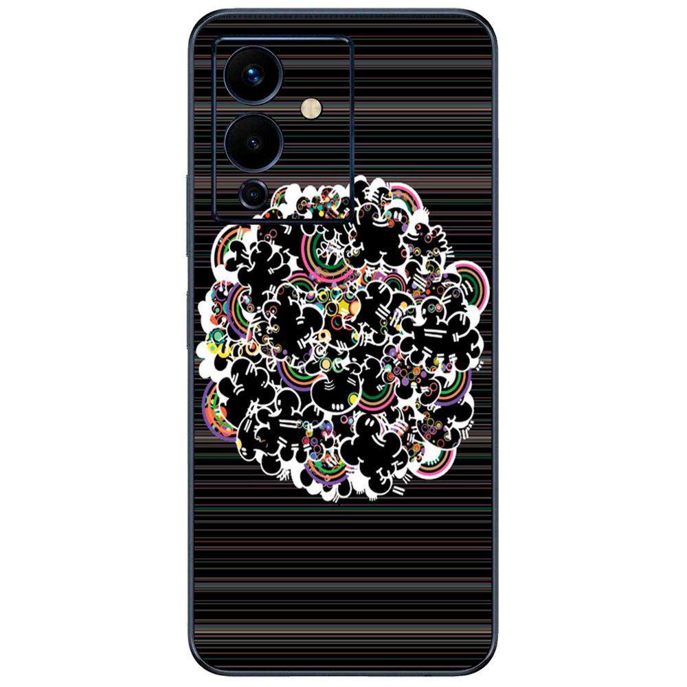 Capa Adesivo Skin110 Verso Para Infinix Note 12 5G 2022