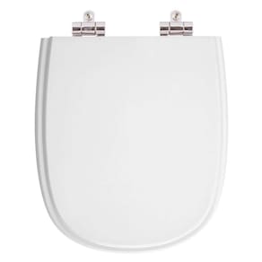 Assento Sanitário Poliester Soft Close Sabatini Branco para vaso Icasa 6lpf