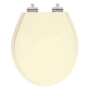 Assento Sanitário Poliester Soft Close Studio Creme (Bege Claro) para bacia Deca