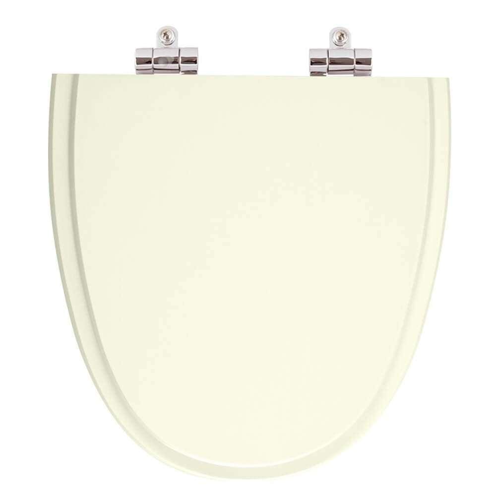 Assento Sanitario Poliester com Amortecedor Aloha Pergamon (Bege Claro) para Vaso Celite