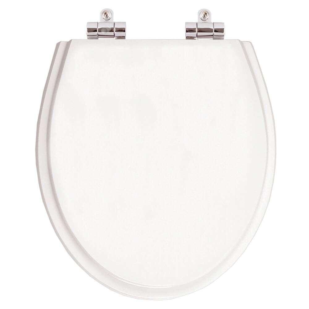 Assento Sanitario com Amortecedor Windsor Branco para Vaso Deca