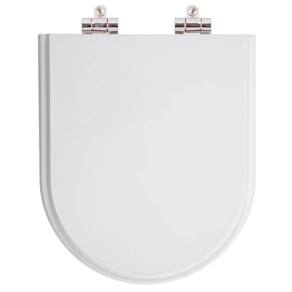 Tampa De Vaso Poliester Com Amortecedor Oxford Branco Para Bacia Deca