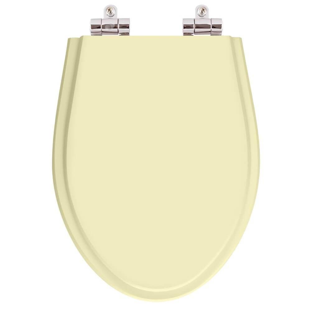 Assento Sanitário Poliester Soft Close Alpinia Marfim para vaso Fiori 6lpf