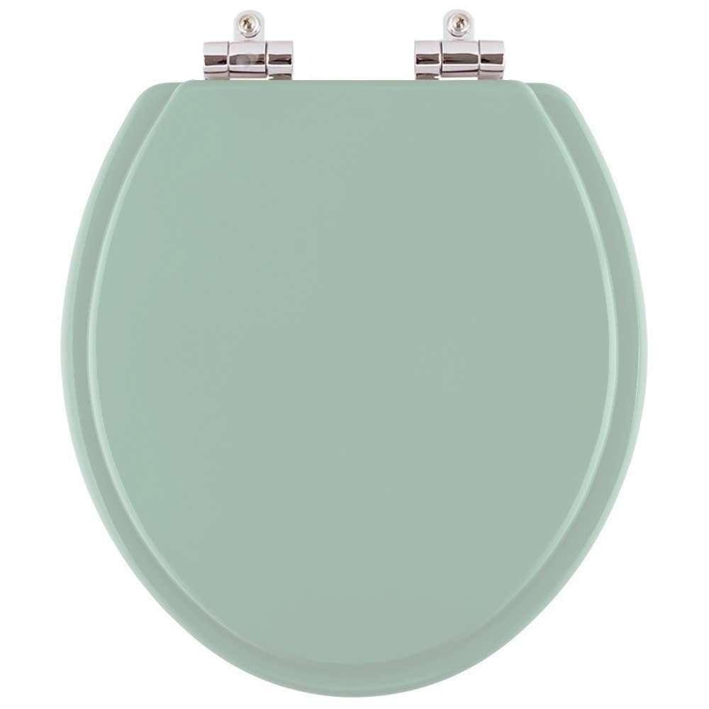 Assento Sanitario Poliester com Amortecedor Diamantina Verde Claro para Vaso Icasa
