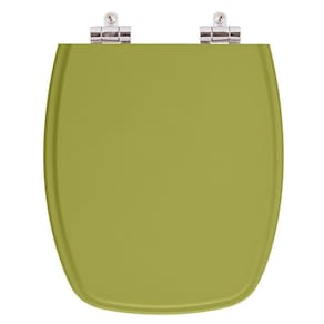 Assento Sanitario Poliester Com Amortecedor Stylus Verde Itapoa Para Vaso Celite
