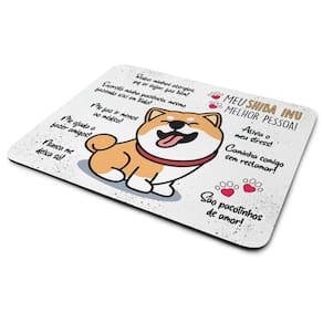 Mouse Pad Dog - Meu Shiba Inu, melhor pessoa!