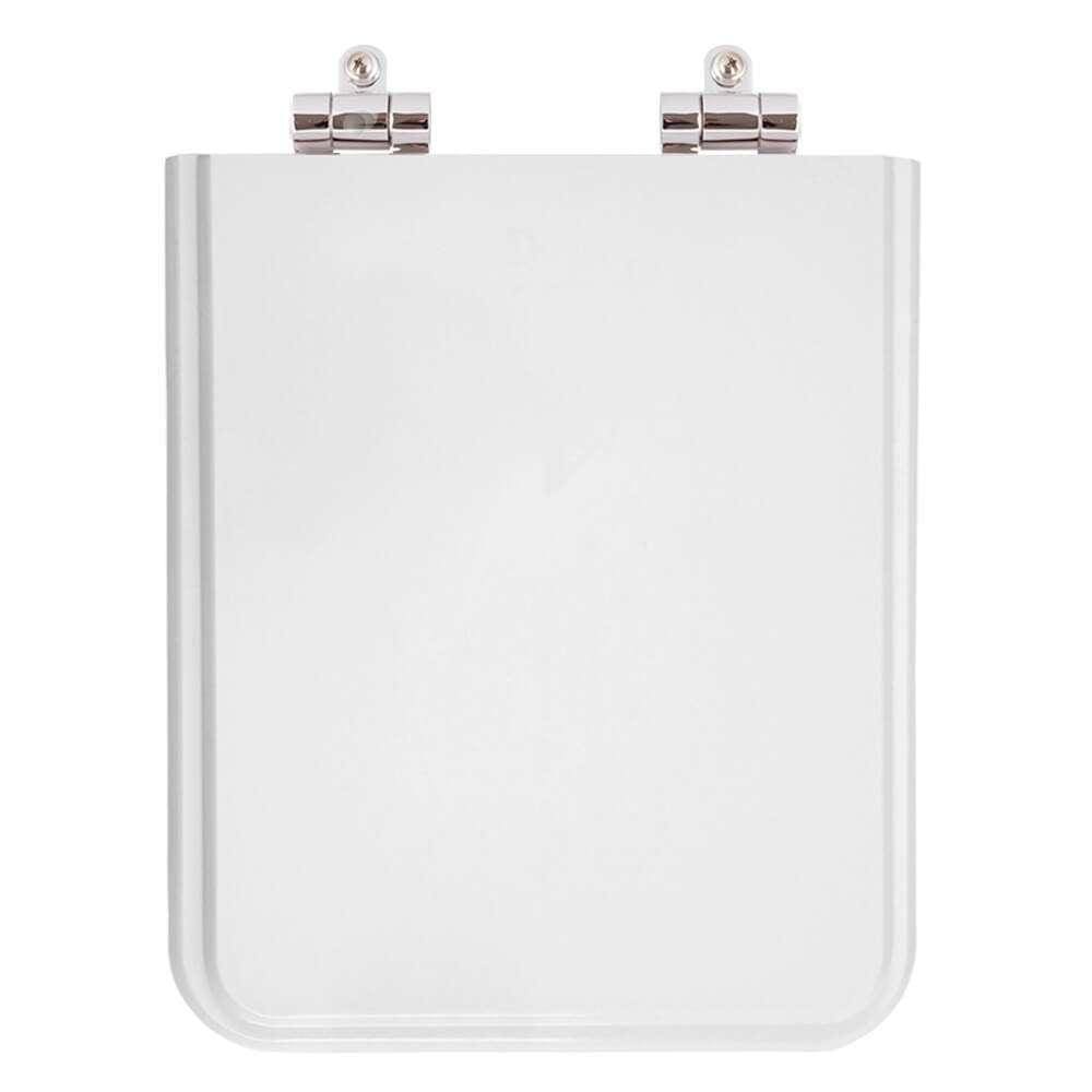 Assento Sanitário Poliester Soft Close Square Branco para vaso Incepa