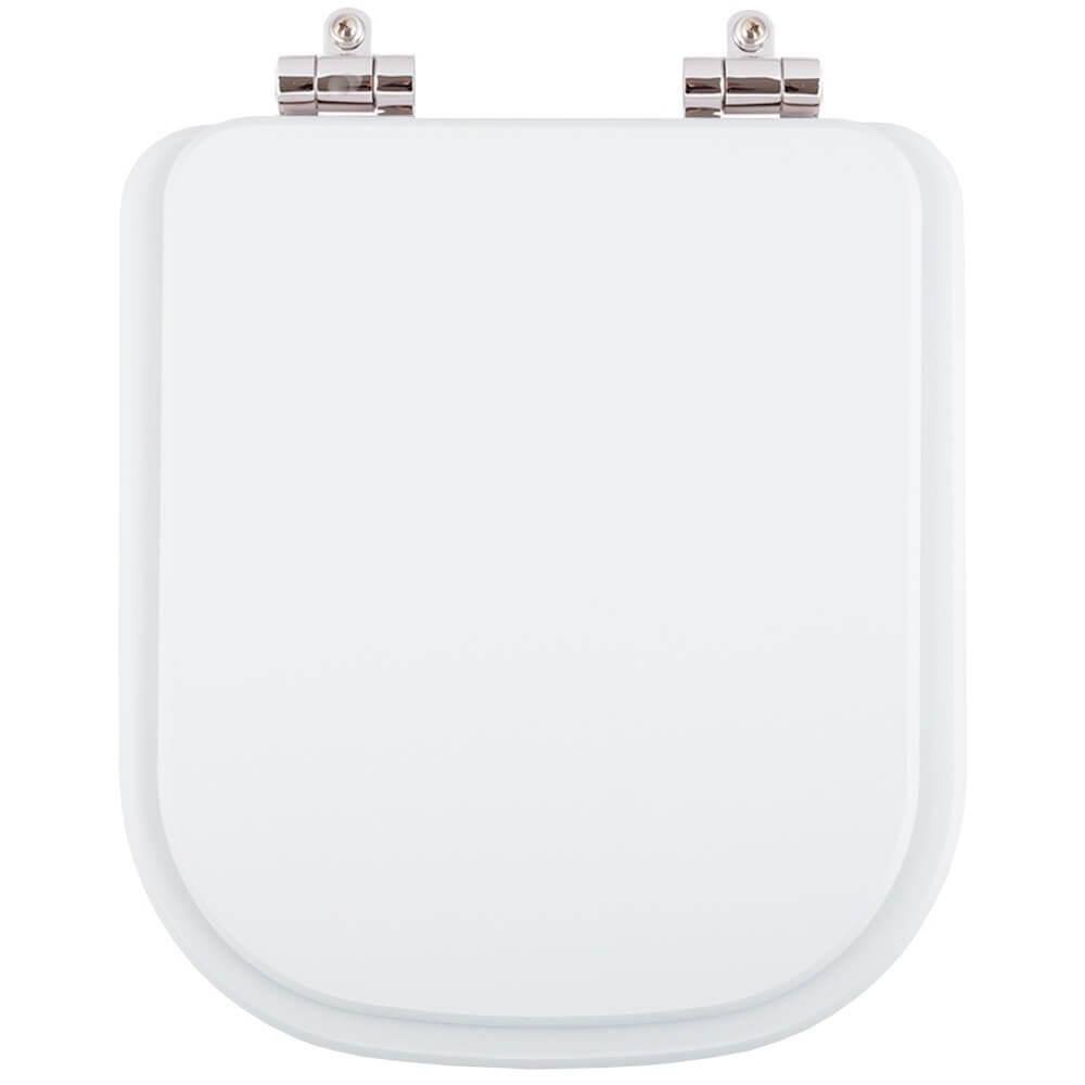 Assento Sanitário Poliester Soft Close Misti Branco para vaso Icasa 6lpf