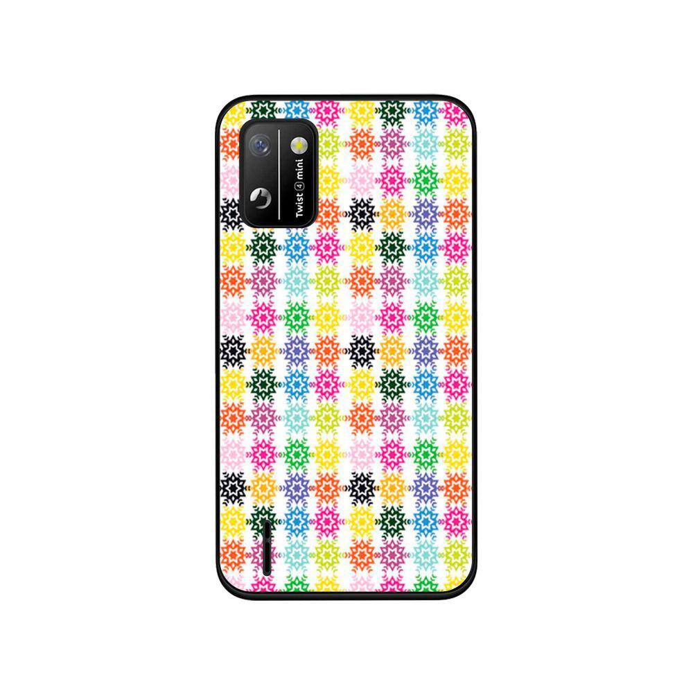 Capa Adesivo Skin191 Verso Para Positivo Twist 4 Mini