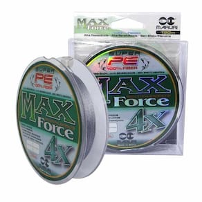 Linha De Pesca Multifilamento 150m Max Force 4 Fios Medida 0,40mm