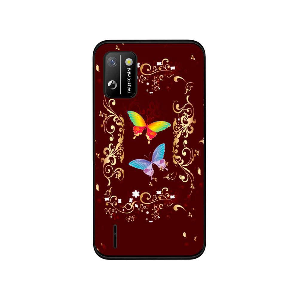 Capa Adesivo Skin375 Verso Para Positivo Twist 4 Mini