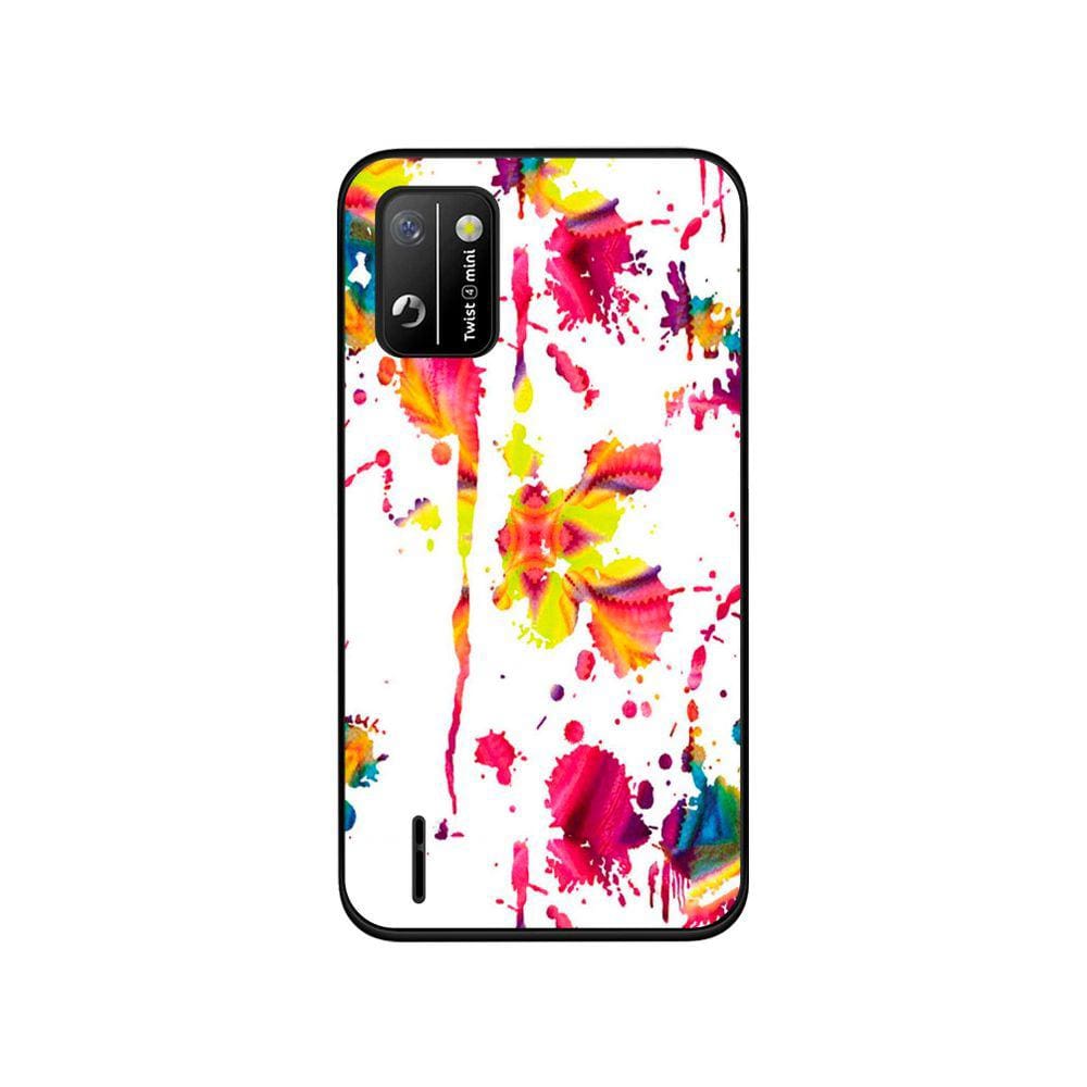 Capa Adesivo Skin205 Verso Para Positivo Twist 4 Mini