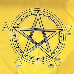 Toalha Pentagrama Tecido Jogo Cartas Tarot - Selecione A Cor