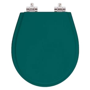 Assento Sanitario Poliester com Amortecedor Avalon Verde Amazonia para Vaso Ideal Standard
