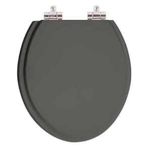 Assento Sanitario Poliester com Amortecedor Carina Cinza Quartzo para Vaso Ideal Standard