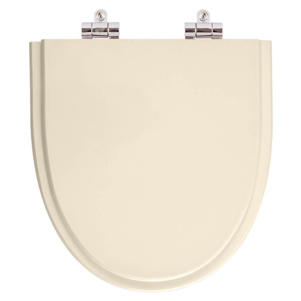 Assento Sanitário Poliester Soft Close Studio Pêssego Rosa Shell para vaso Incepa